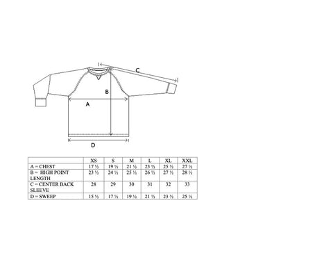 HJ Raglan Striped Sleeve
