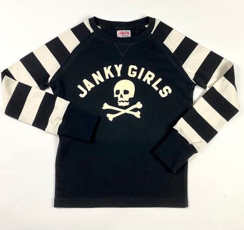 HJ Raglan Striped Sleeve